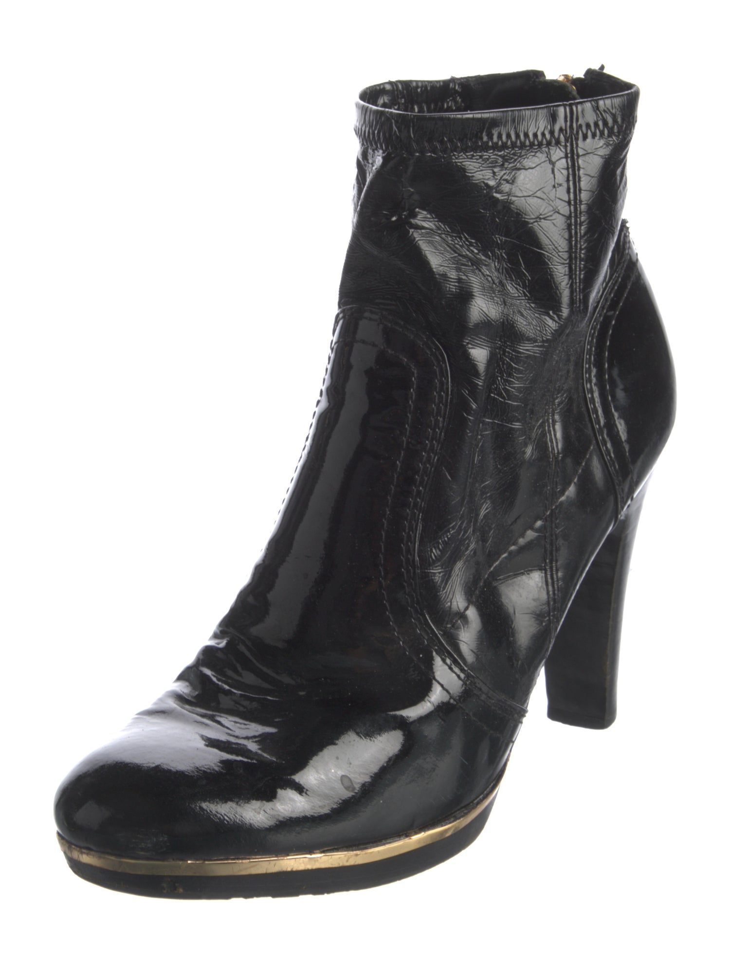 Tory Burch Patent Leather Boots