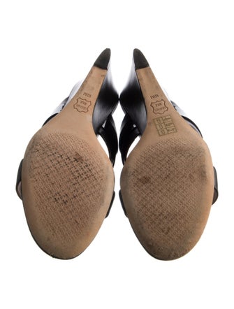 Tory Burch Leather Slides