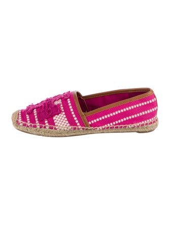 Tory Burch Jute Printed Espadrilles