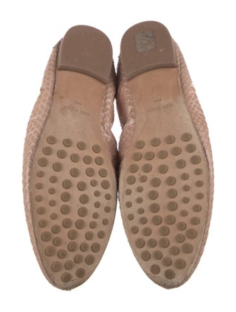 Tory Burch Snakeskin Loafers