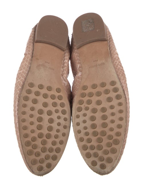 Tory Burch Snakeskin Loafers