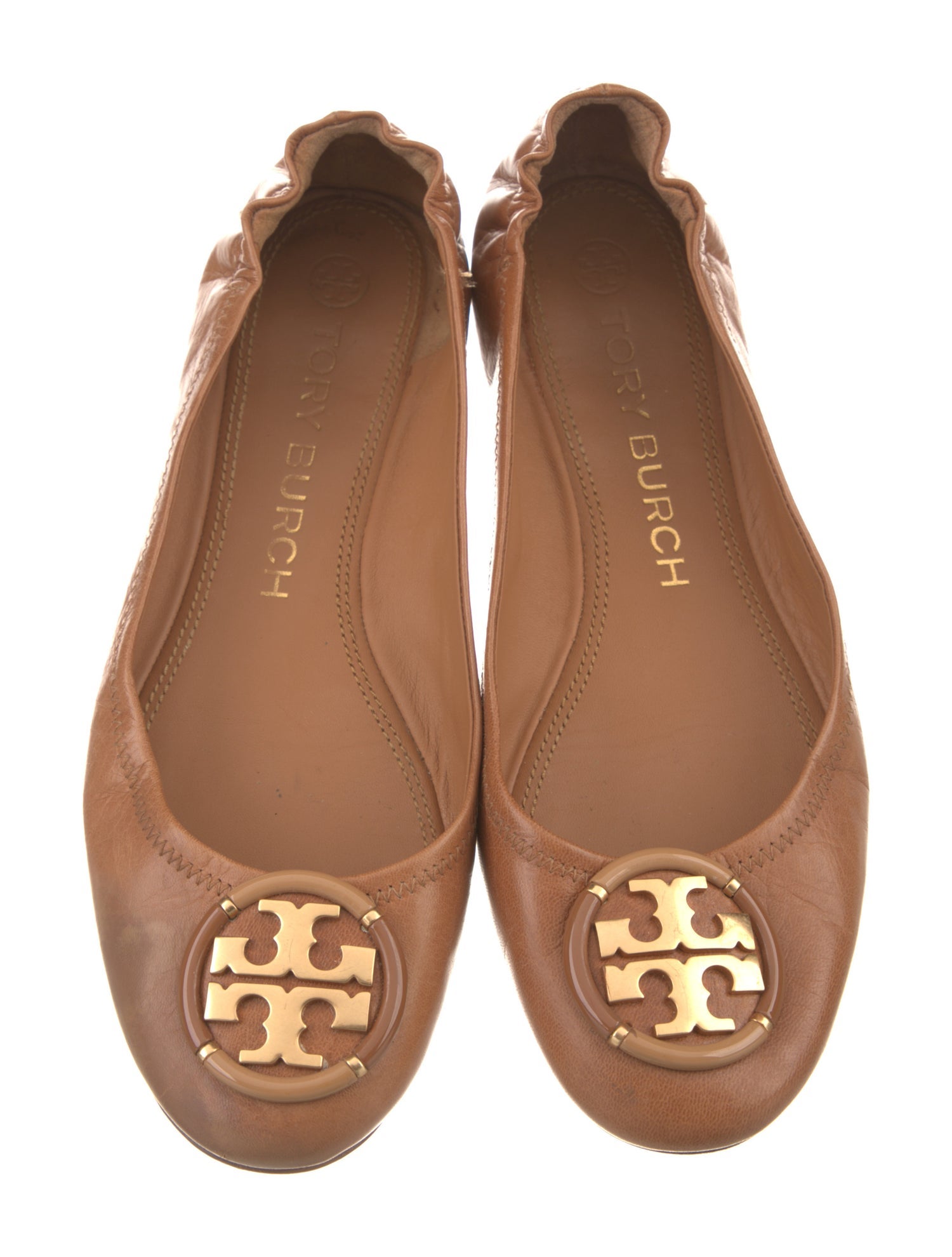 Tory Burch Leather Ballet Flats