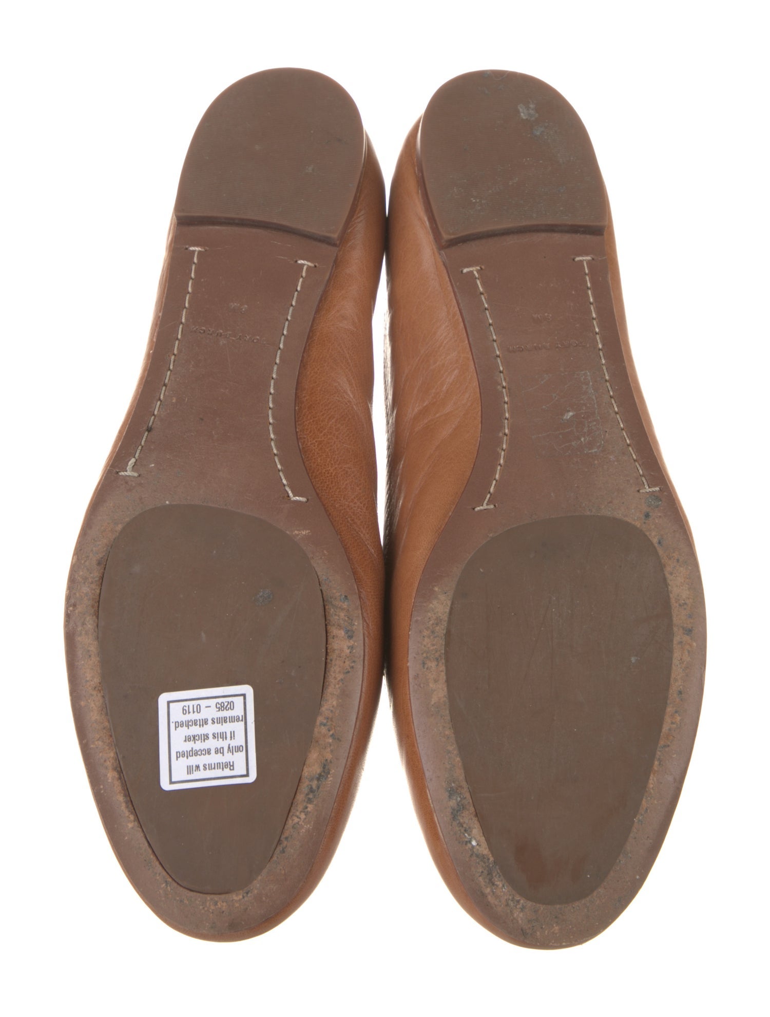 Tory Burch Leather Ballet Flats