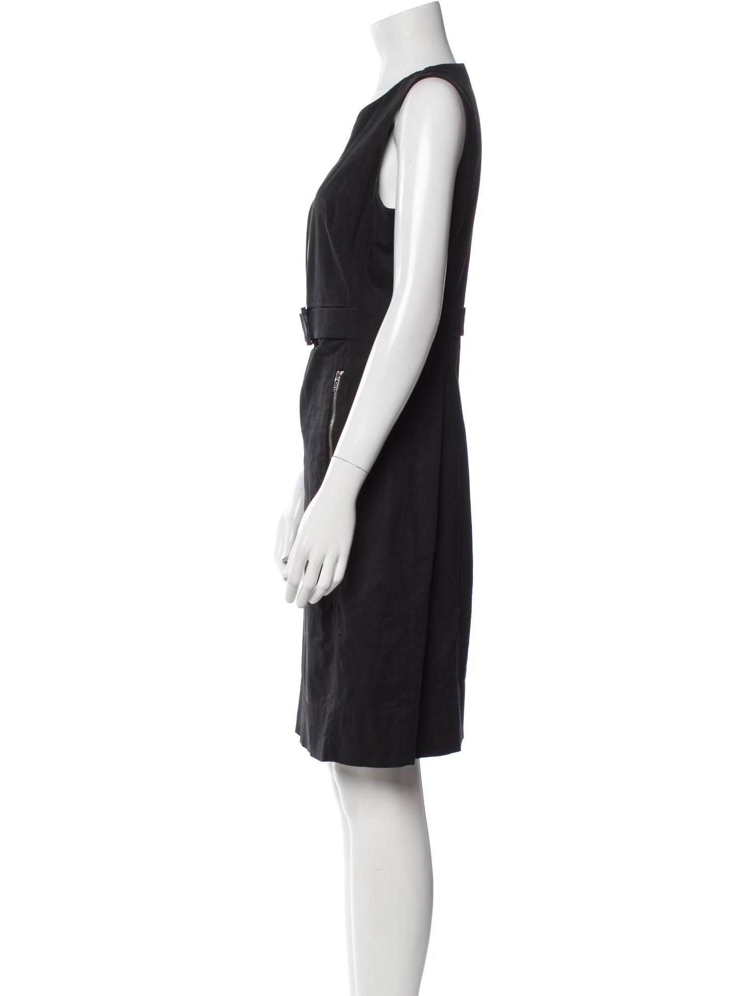 Tory Burch Scoop Neck Knee-Length Dress