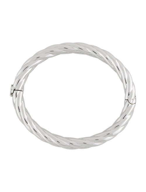 Tory Burch Twisted Hinge Bangle Bracelet