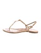Tory Burch Leather T-Strap Sandals