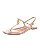 Tory Burch Leather T-Strap Sandals