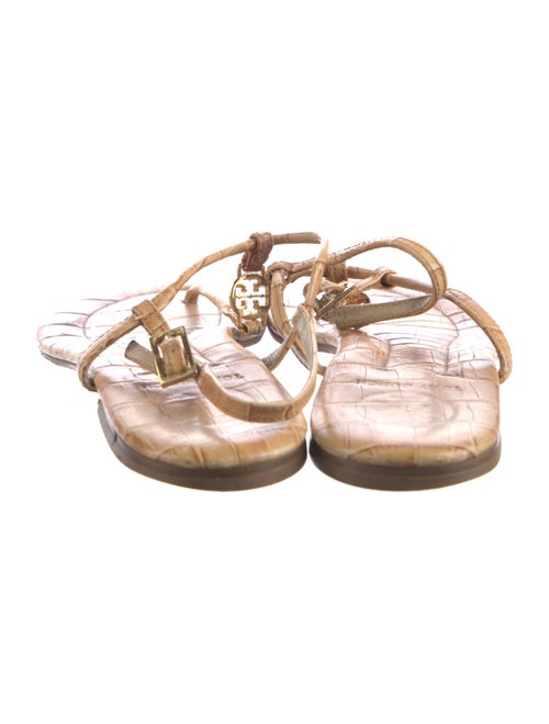 Tory Burch Leather T-Strap Sandals