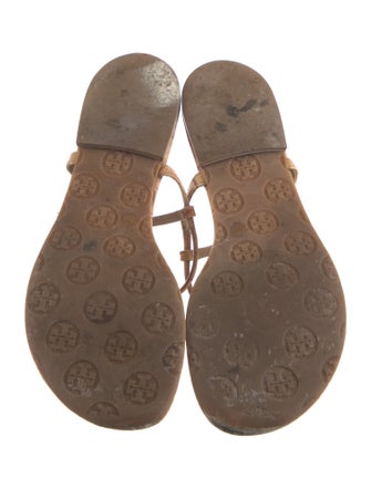 Tory Burch Leather T-Strap Sandals