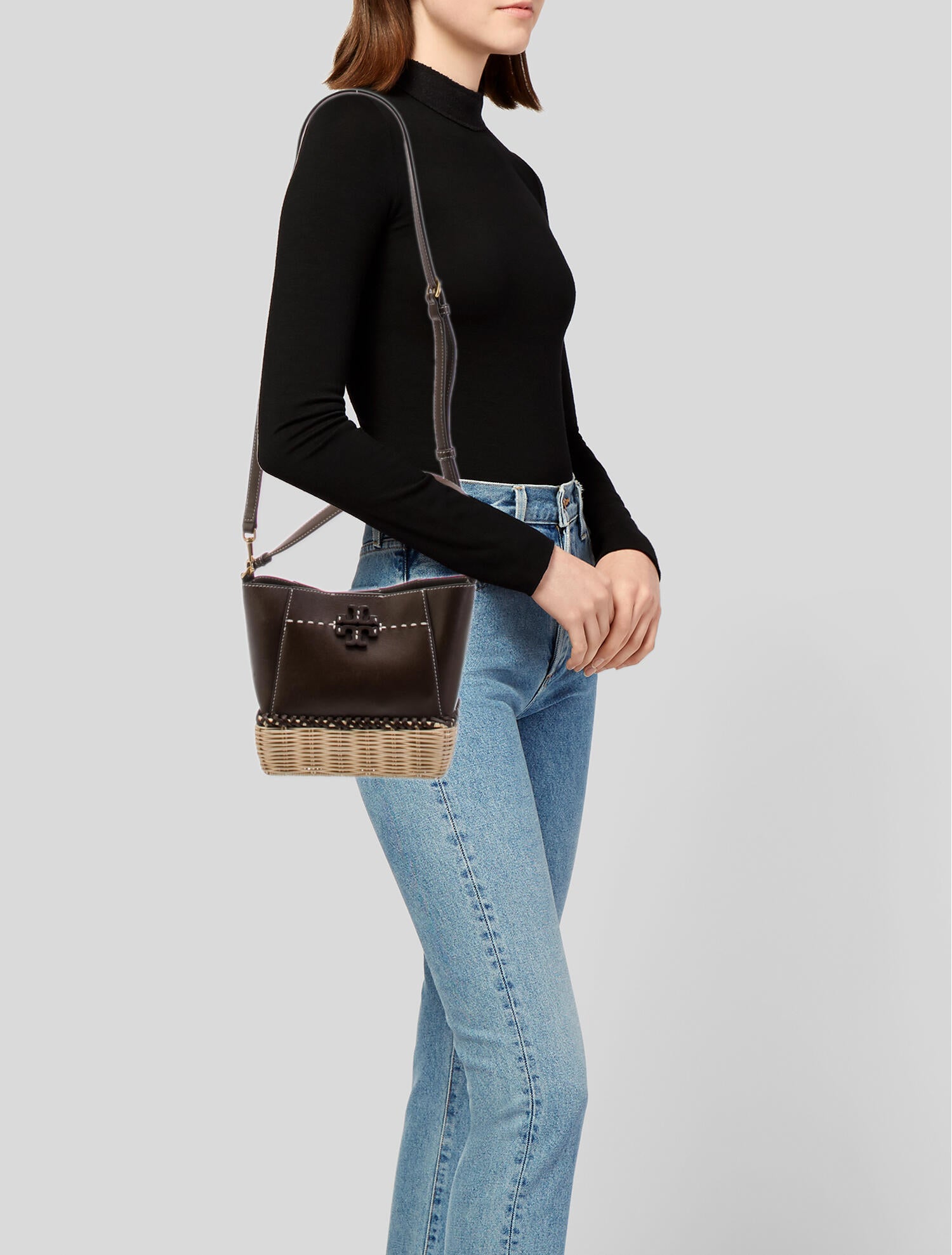 Tory Burch Leather Top Handle Bag