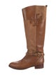 Tory Burch Leather Riding Boots