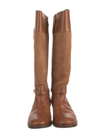 Tory Burch Leather Riding Boots