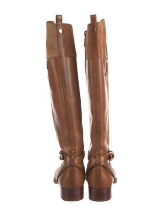 Tory Burch Leather Riding Boots