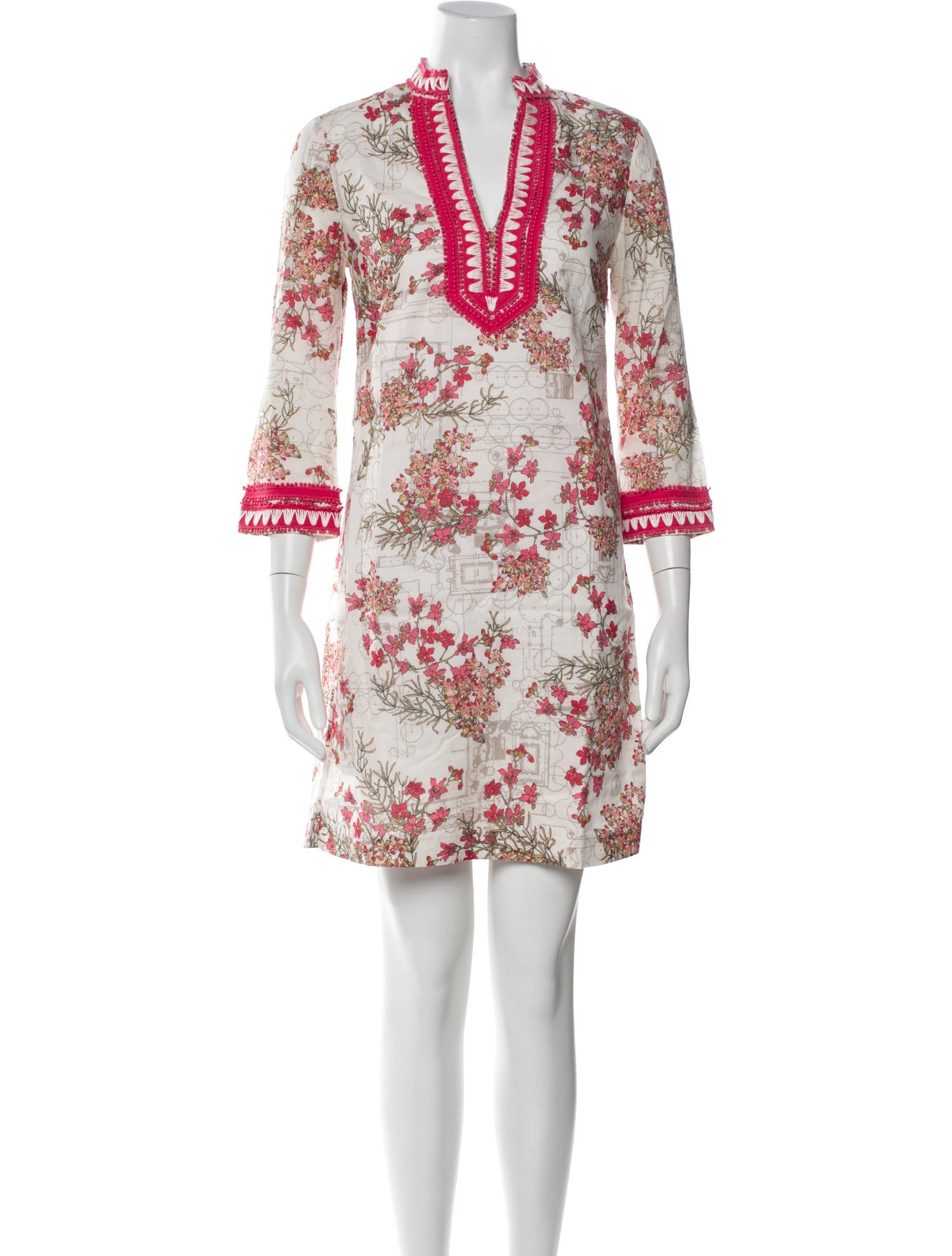 Tory Burch Printed Mini Dress
