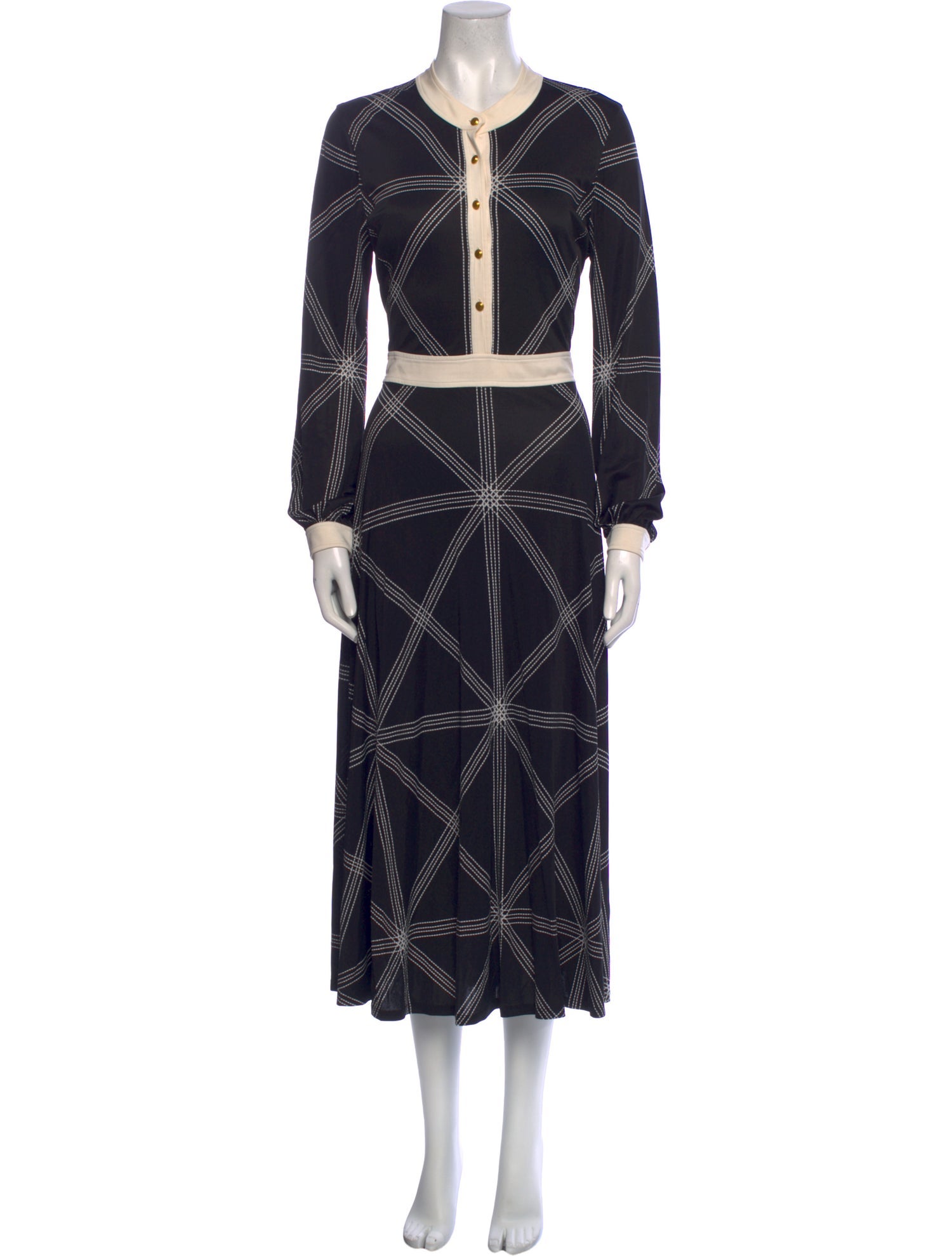 Tory Burch Printed Long Dress