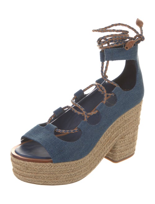 Tory Burch Denim Espadrilles