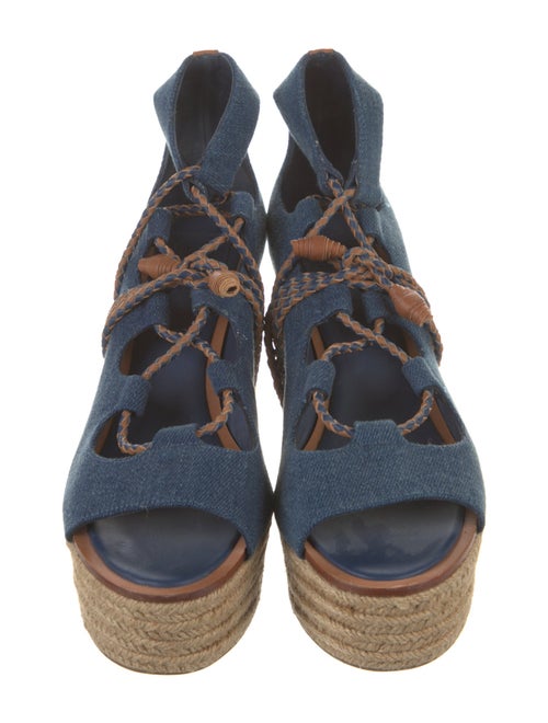 Tory Burch Denim Espadrilles