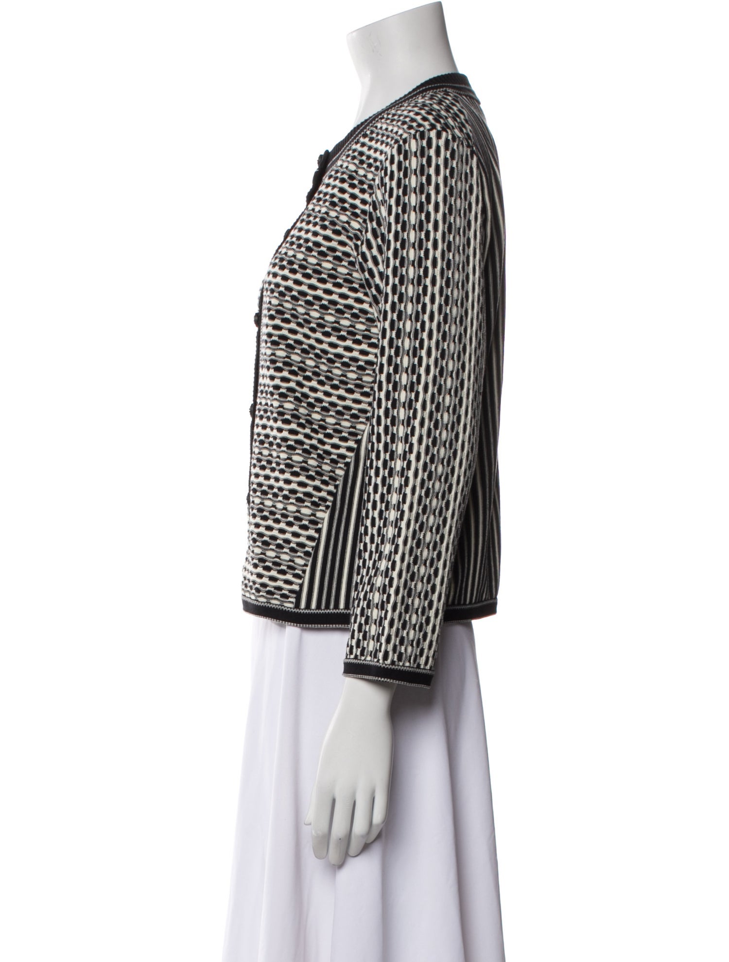 Tory Burch Tweed Pattern Evening Jacket