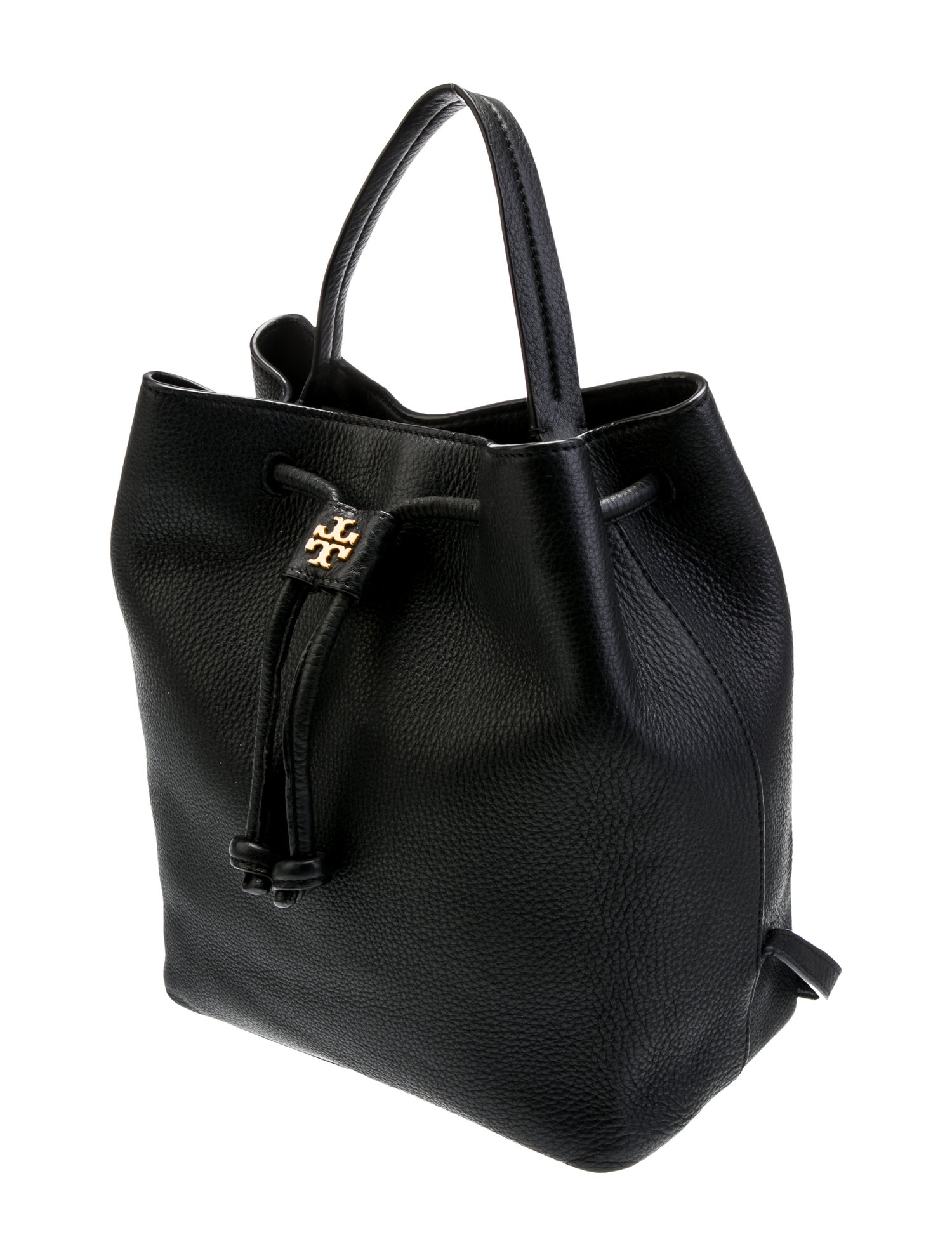 Tory Burch Leather Bucket Bag