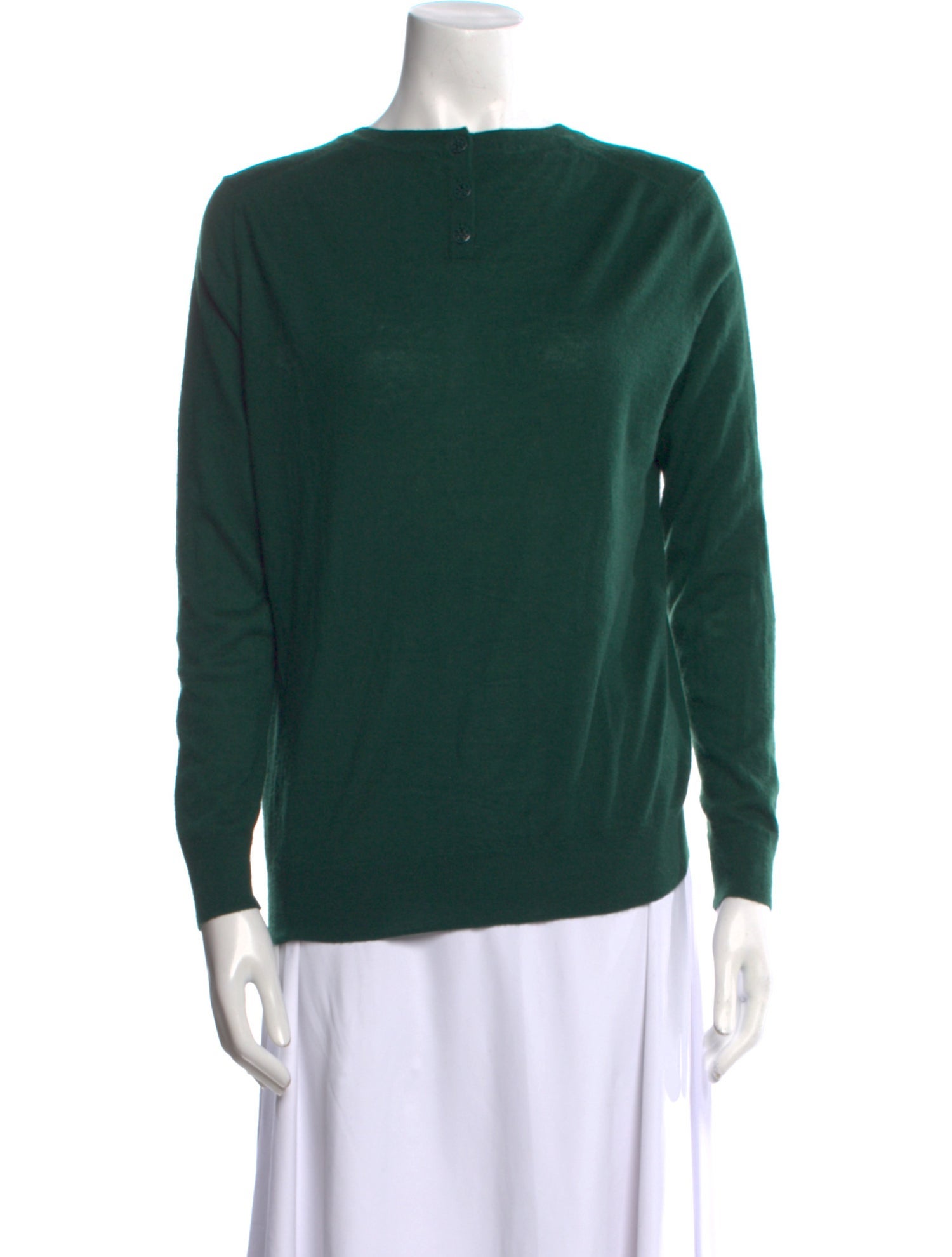 Tory Burch Cashmere Bateau Neckline Sweater