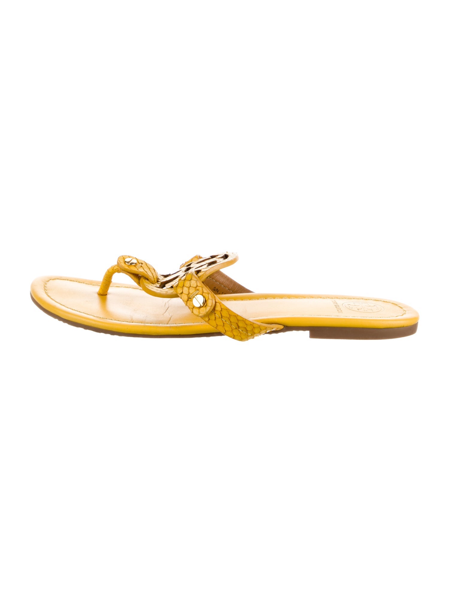Tory Burch Leather Slides