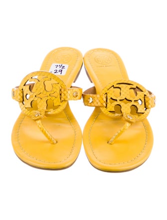 Tory Burch Leather Slides