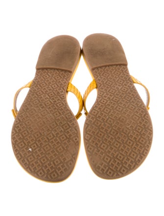 Tory Burch Leather Slides