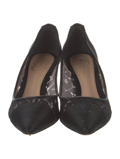 Tory Burch Lace Lace Pattern Pumps