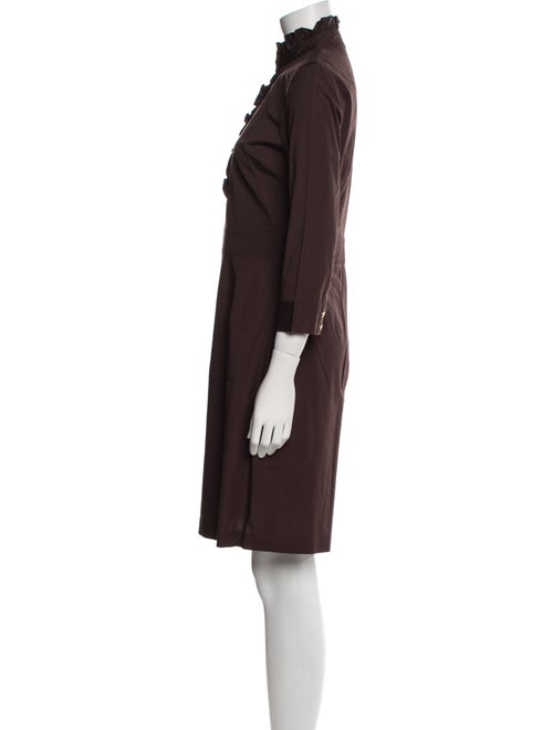 Tory Burch Mock Neck Knee-Length Dress