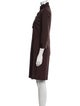 Tory Burch Mock Neck Knee-Length Dress