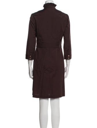 Tory Burch Mock Neck Knee-Length Dress