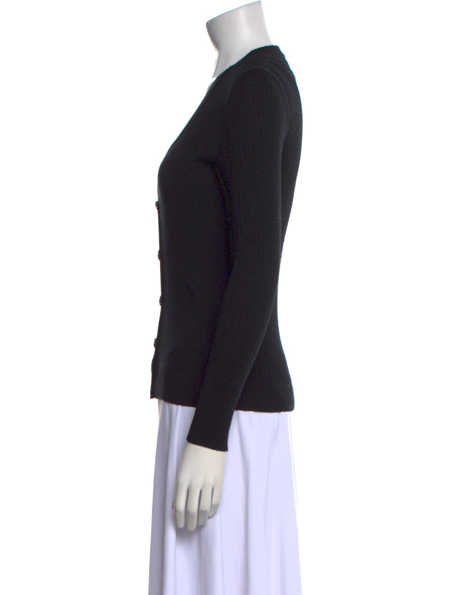 Tory Burch Merino Wool V-Neck Sweater