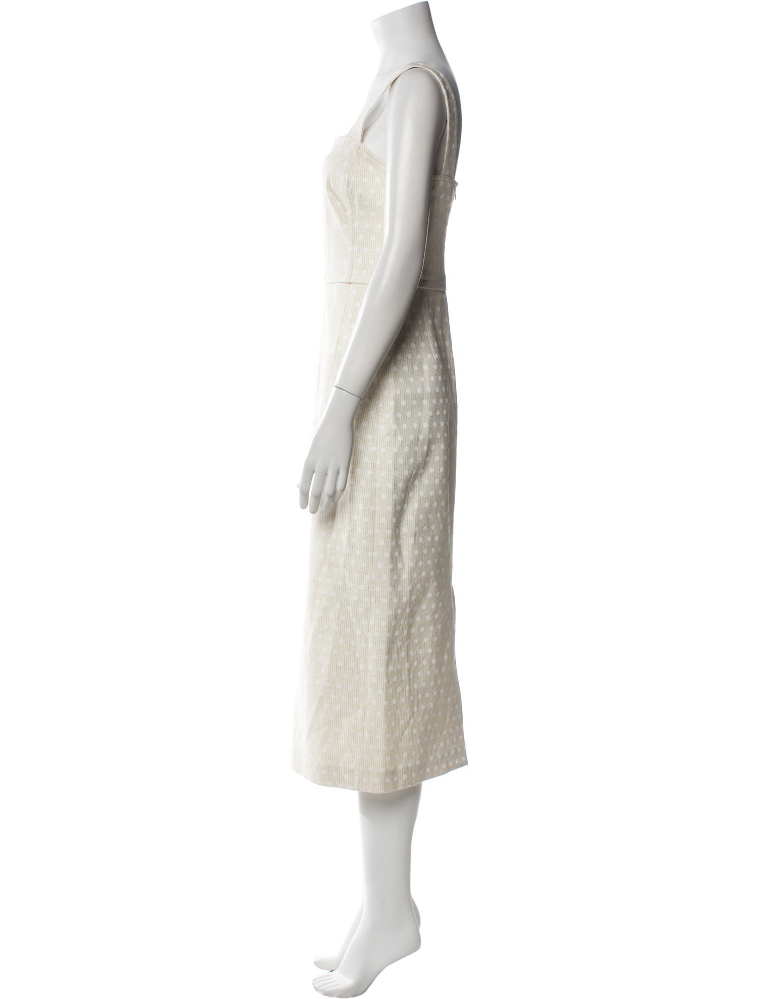 Tory Burch Linen Midi Length Dress