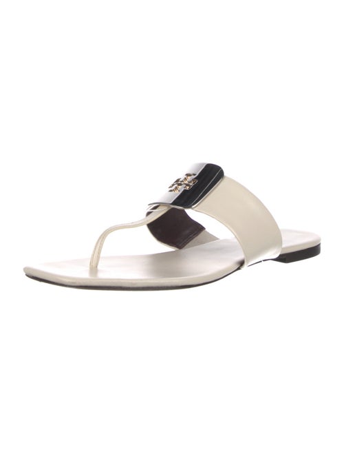 Tory Burch Leather Slides
