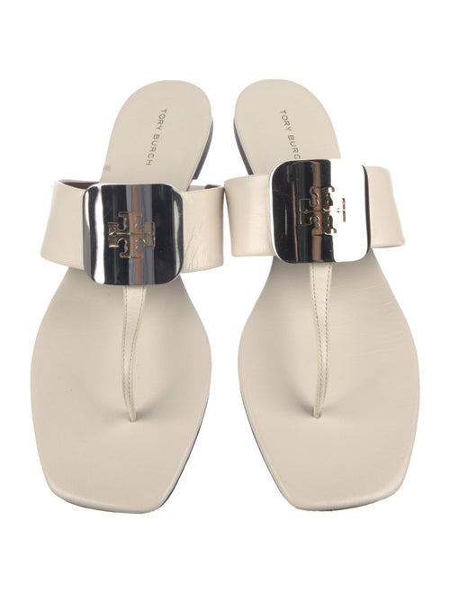 Tory Burch Leather Slides