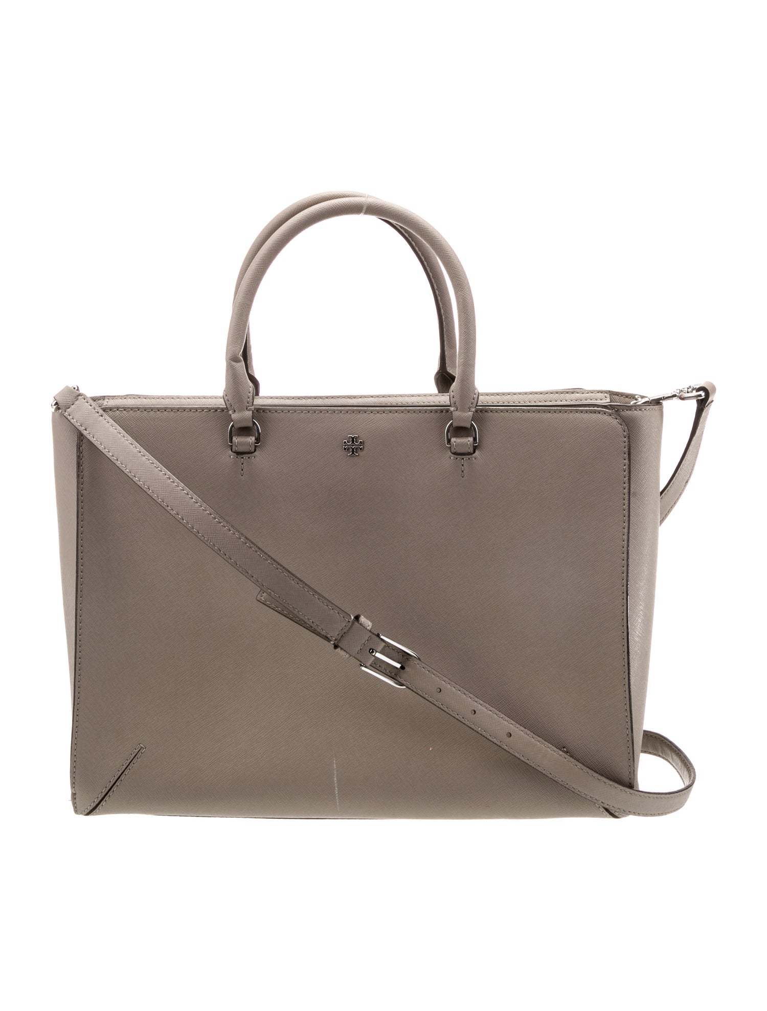 Tory Burch Saffiano Leather Top Handle Bag