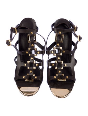 Tory Burch Leather Gladiator Sandals