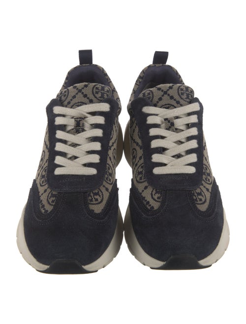Tory Burch Suede Printed Sneakers