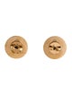 Tory Burch Enamel Logo Stud Earrings