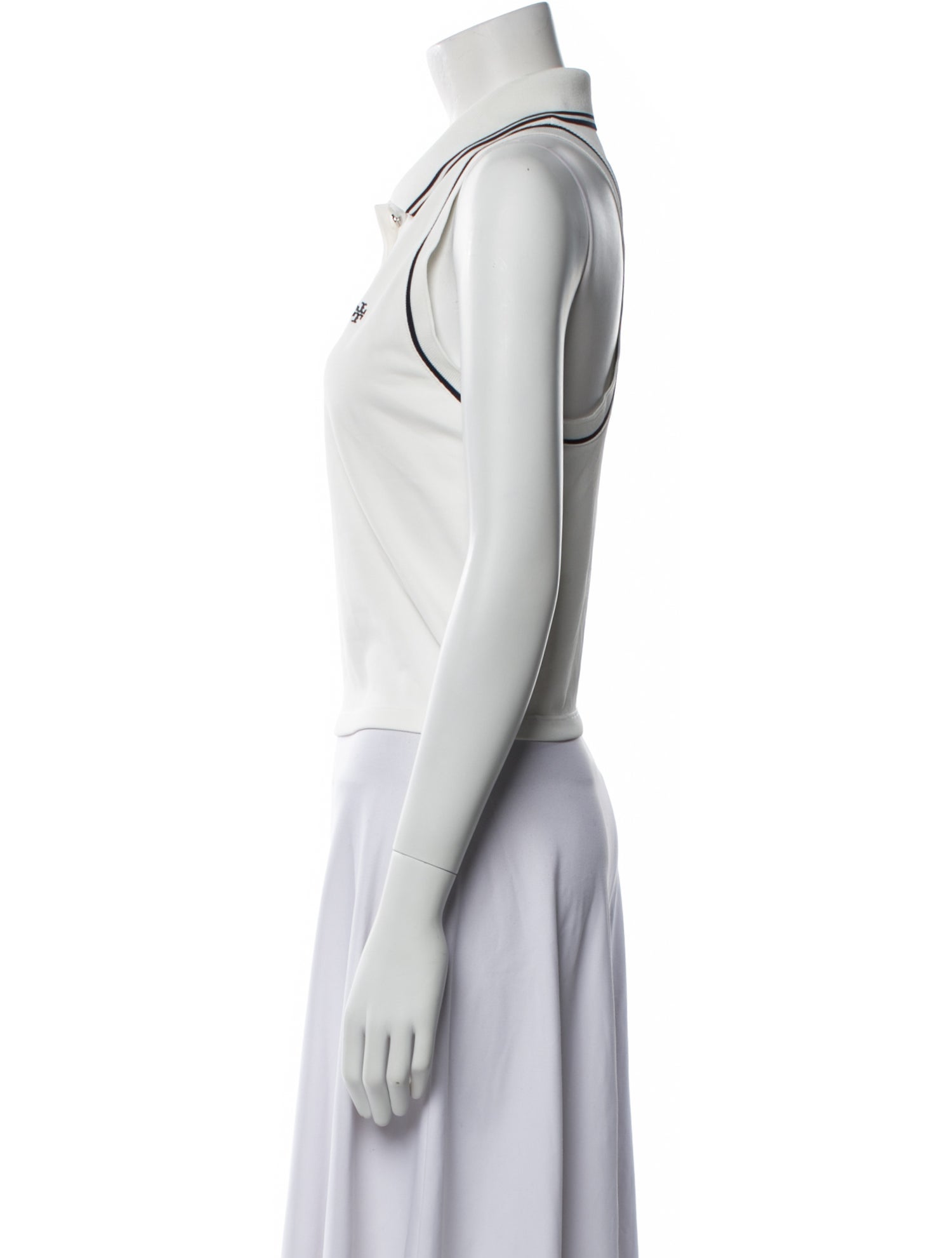 Tory Burch Sleeveless Crop Top