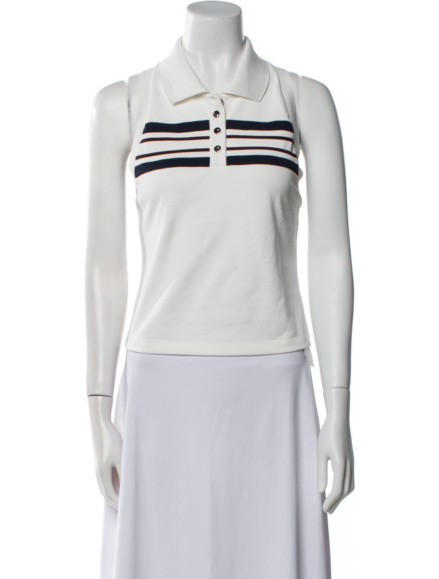 Tory Burch Sleeveless Crop Top