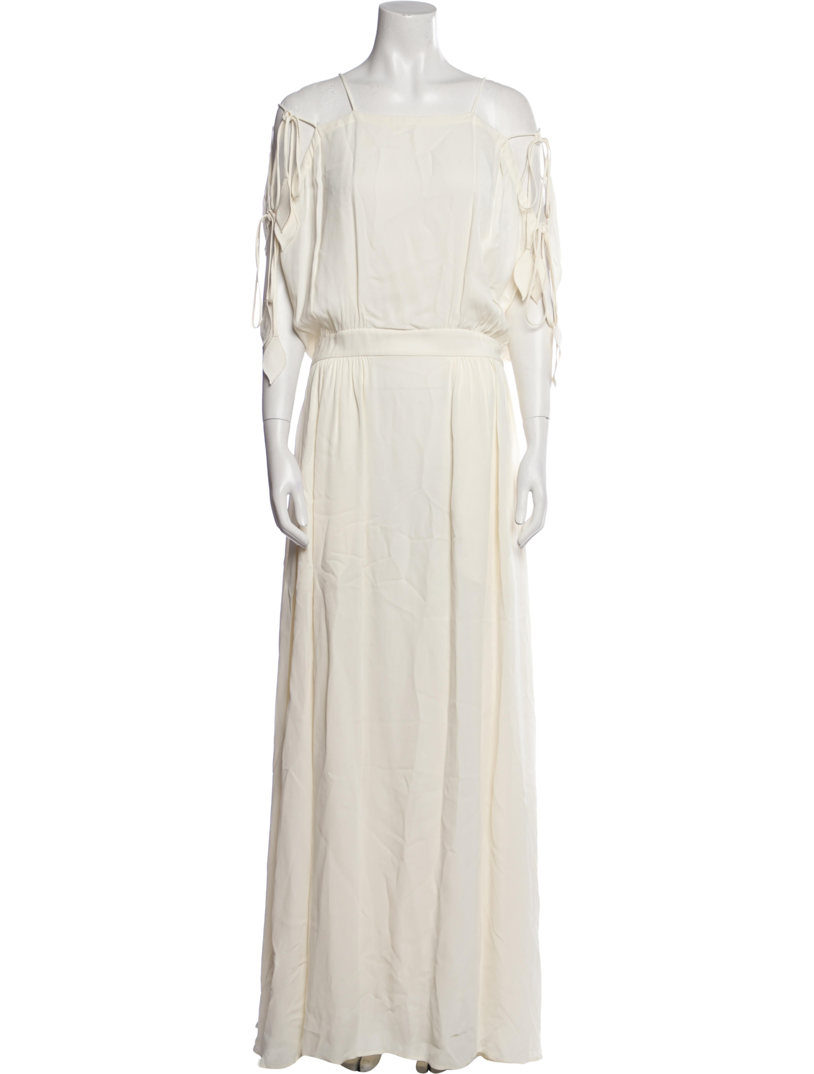 Tory Burch Square Neckline Long Dress