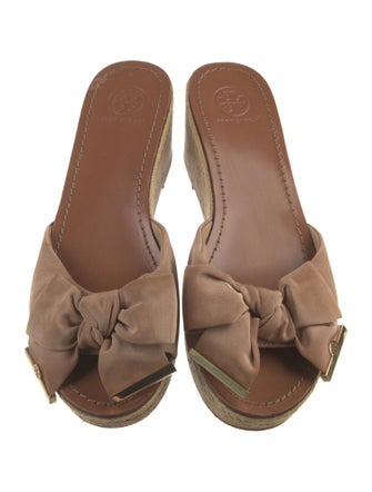 Tory Burch Bow Accents Slides