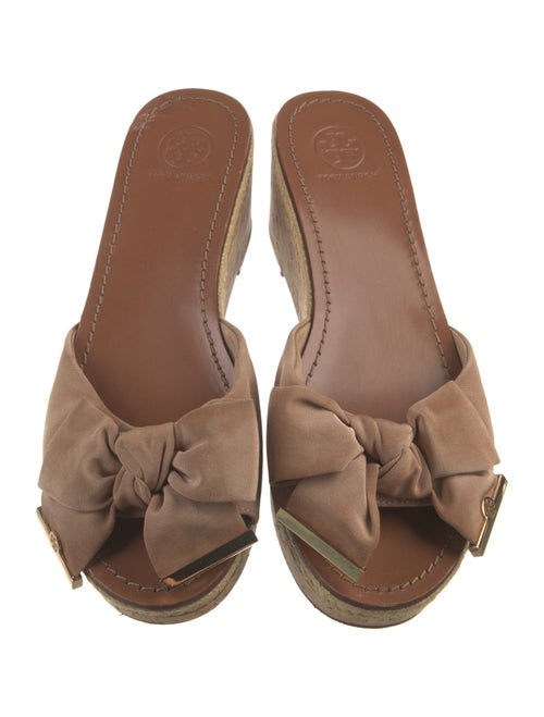 Tory Burch Bow Accents Slides