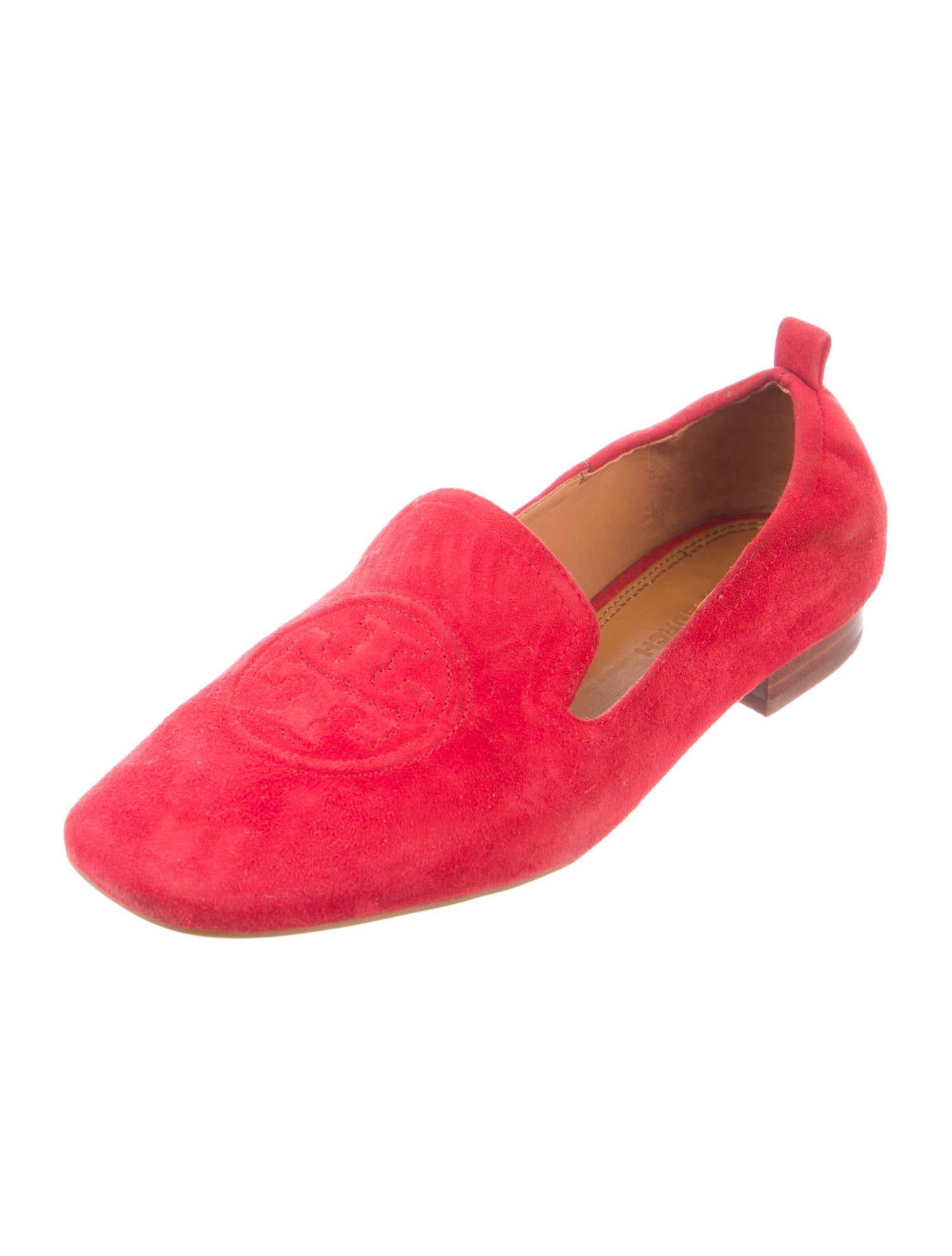 Tory Burch Suede Loafers