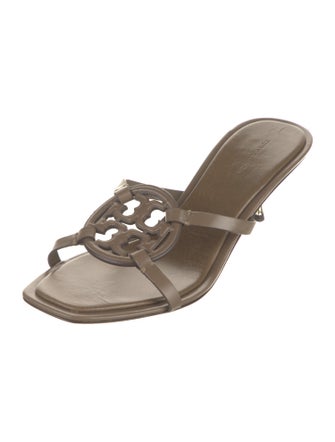 Tory Burch Leather Slides