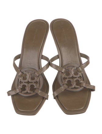 Tory Burch Leather Slides