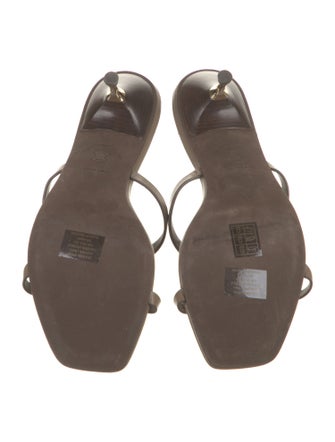 Tory Burch Leather Slides