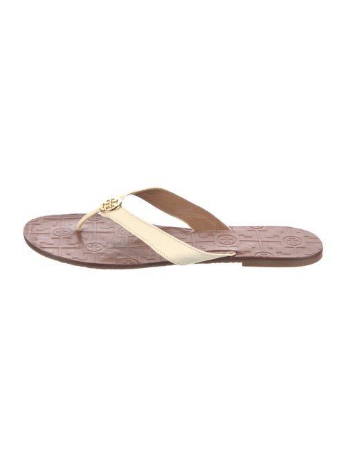 Tory Burch Leather Flip Flops