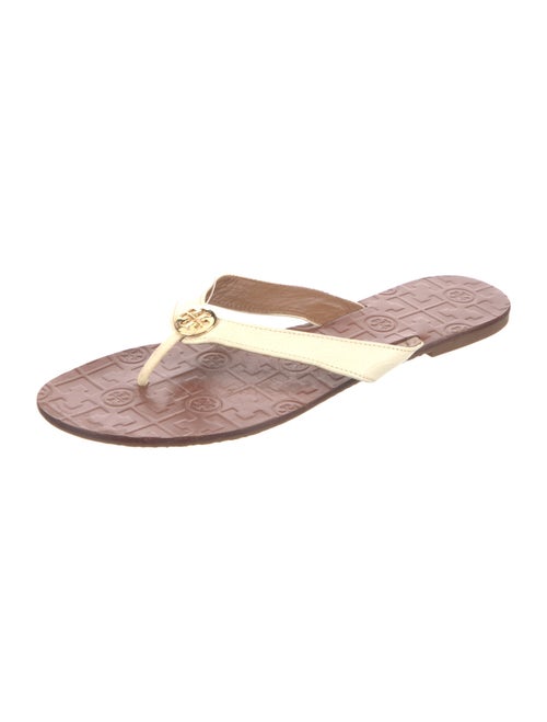 Tory Burch Leather Flip Flops